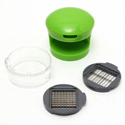Garlic Crusher Press with Collecting Bin & Blades by HitMyNeed