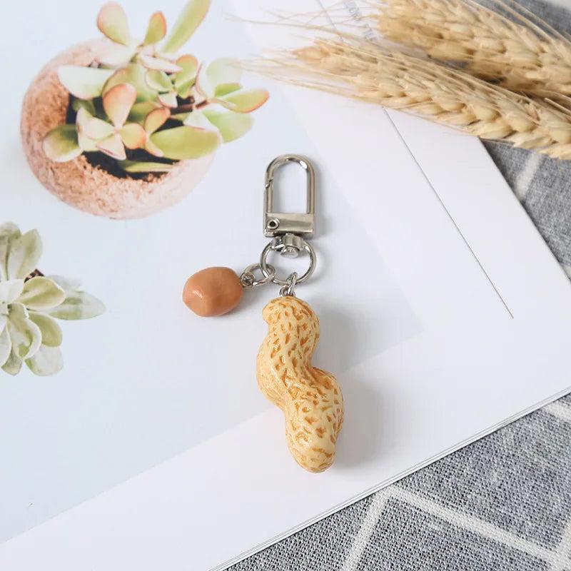 Garlic Pendant Couple Keychain Set for Bags & Car Keys a3 by HitMyNeed
