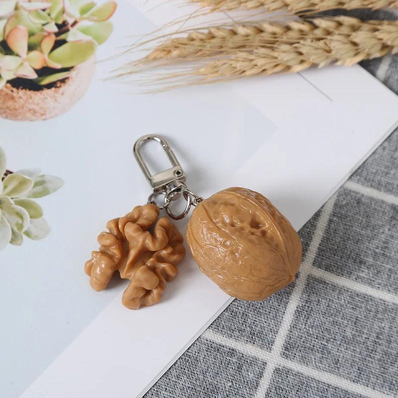 Garlic Pendant Couple Keychain Set for Bags & Car Keys a4 by HitMyNeed
