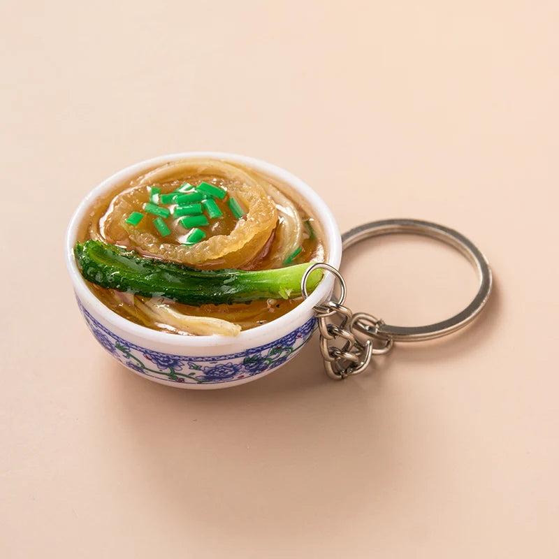 Garlic Pendant Couple Keychain Set for Bags & Car Keys abalone by HitMyNeed