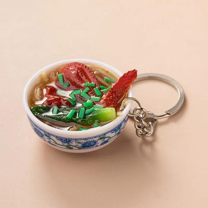 Garlic Pendant Couple Keychain Set for Bags & Car Keys chicken-wings by HitMyNeed