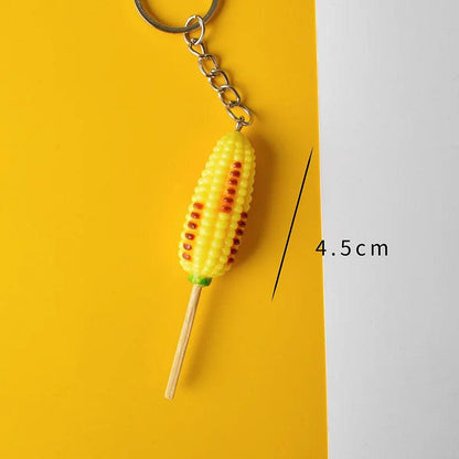 Garlic Pendant Couple Keychain Set for Bags & Car Keys corn-200028089 by HitMyNeed