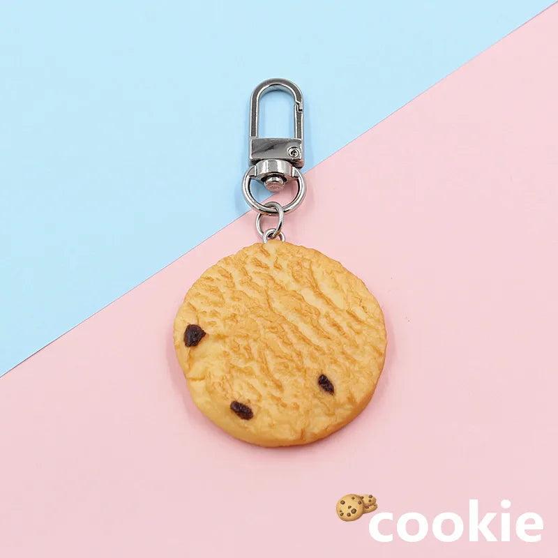 Garlic Pendant Couple Keychain Set for Bags & Car Keys cranberry-cookies by HitMyNeed