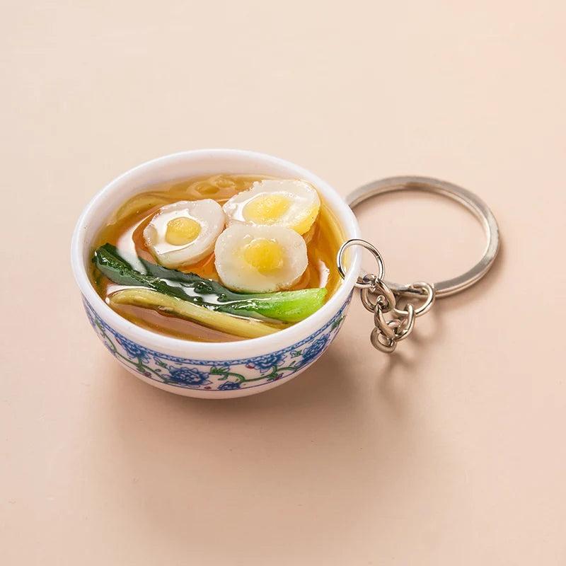Garlic Pendant Couple Keychain Set for Bags & Car Keys egg by HitMyNeed
