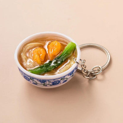 Garlic Pendant Couple Keychain Set for Bags & Car Keys prawn by HitMyNeed