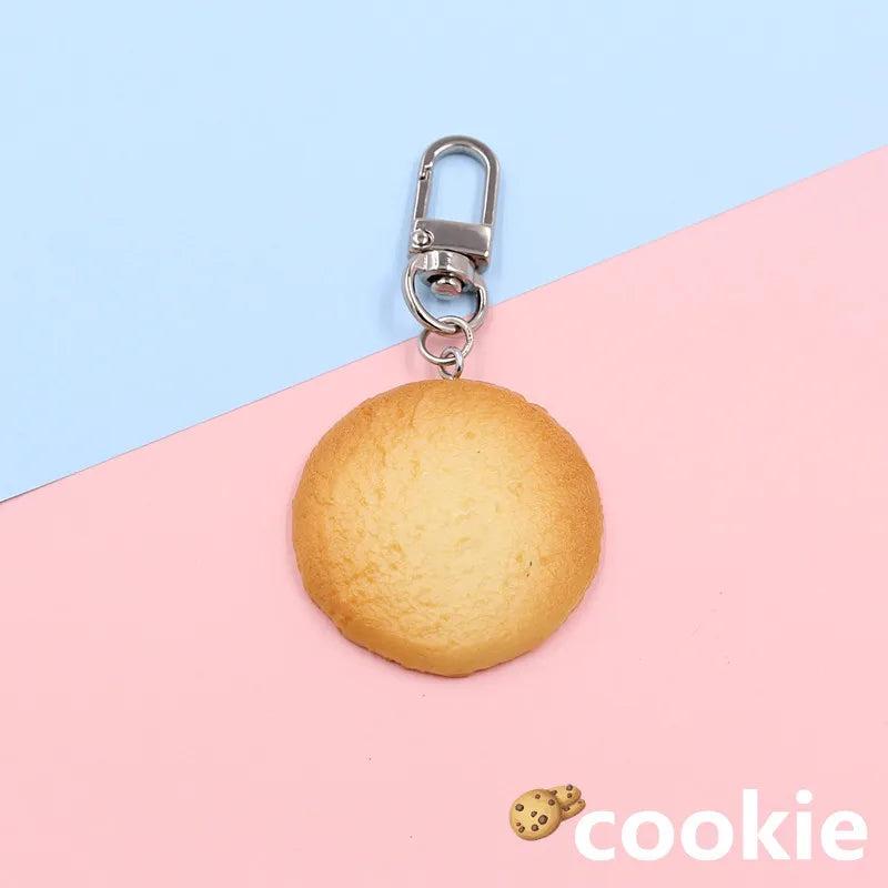 Garlic Pendant Couple Keychain Set for Bags & Car Keys round-cookies by HitMyNeed
