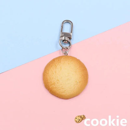 Garlic Pendant Couple Keychain Set for Bags & Car Keys round-cookies by HitMyNeed
