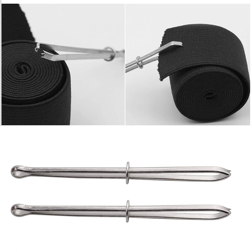 Garment Clips & Elastic Threading Tool Set, 2pcs by HitMyNeed