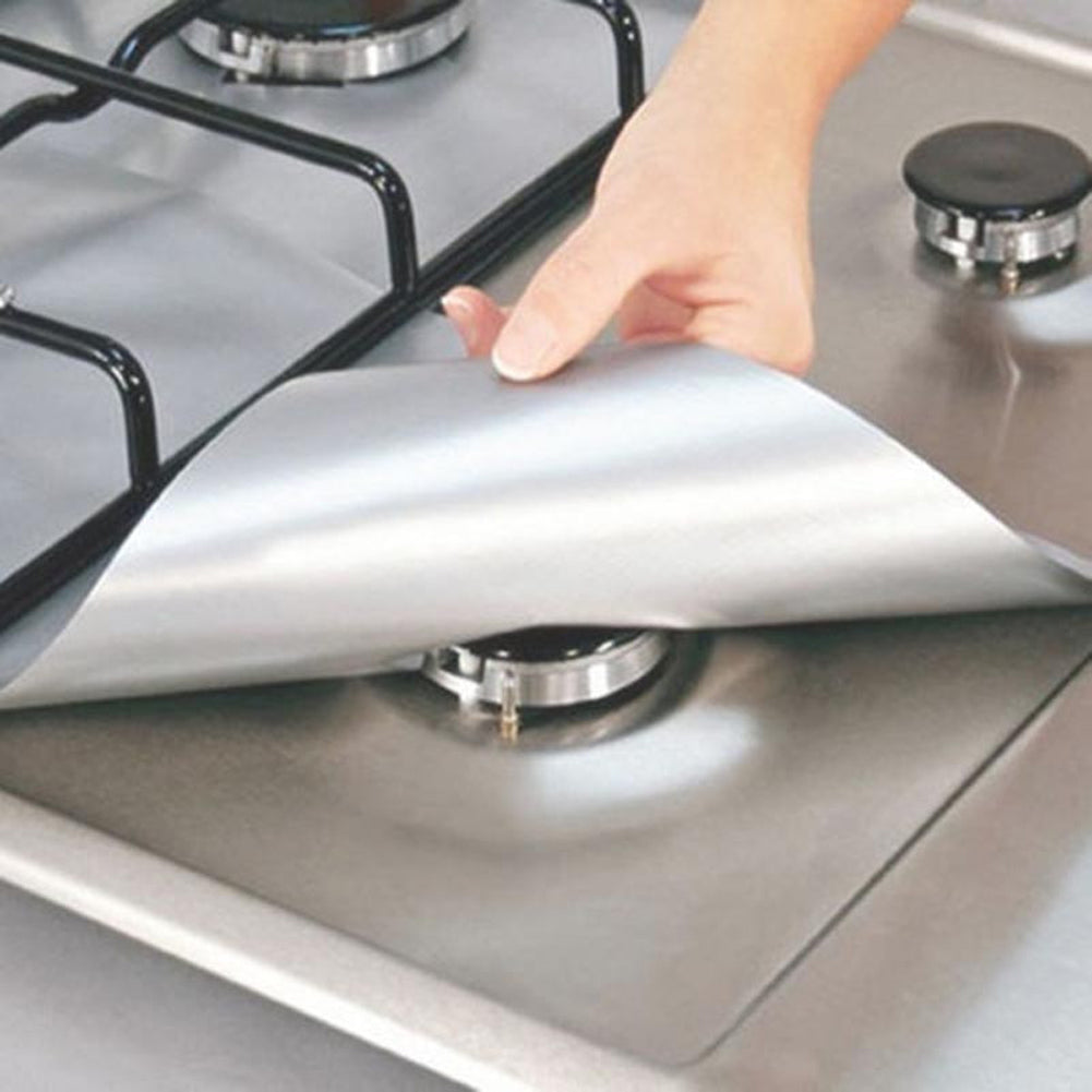 Gas Range Protectors Stove Covers Set of 4 by HitMyNeed