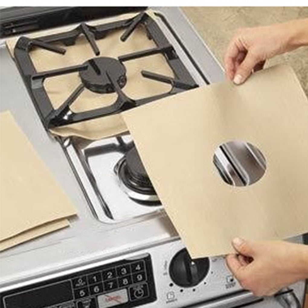 Gas Stove Burner Cover Non-Stick Liner by HitMyNeed