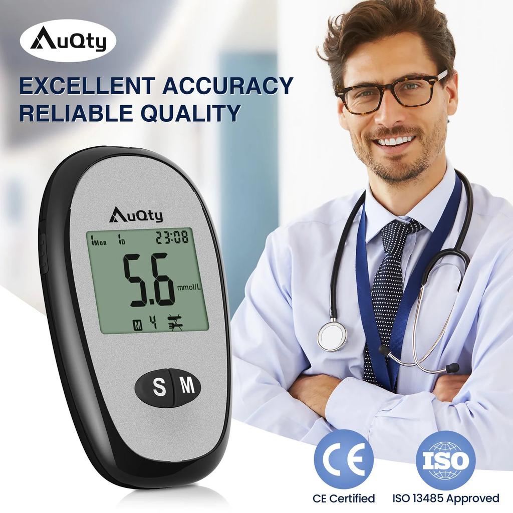GDH Blood Glucose Meter Kit with Test Strips by HitMyNeed