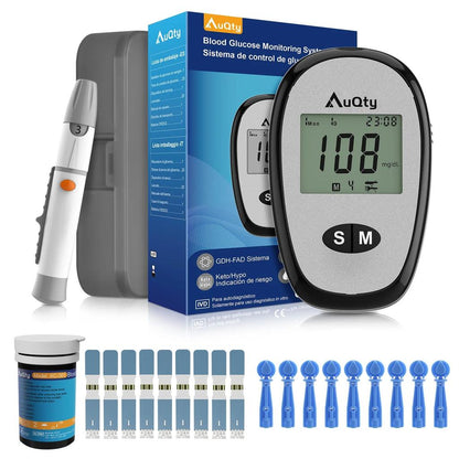 GDH Blood Glucose Meter Kit with Test Strips Only 100 test strips by HitMyNeed