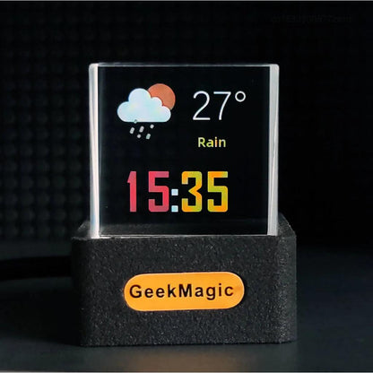 GeekMagic GIFTV Crystal Cube Holographic Photo Display by HitMyNeed