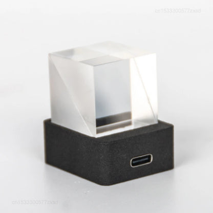 GeekMagic GIFTV Crystal Cube Holographic Photo Display by HitMyNeed