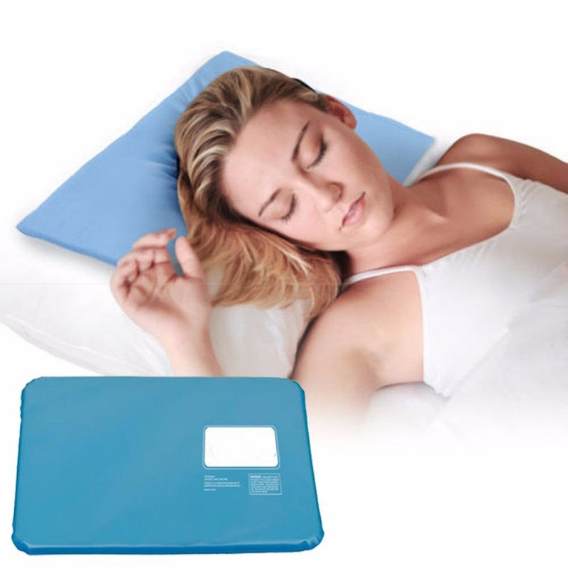 Gel Cooling Pillow Pad for Head, Body & Pets by HitMyNeed