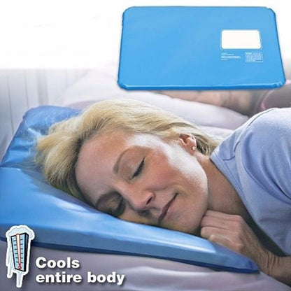 Gel Cooling Pillow Pad for Head, Body & Pets by HitMyNeed