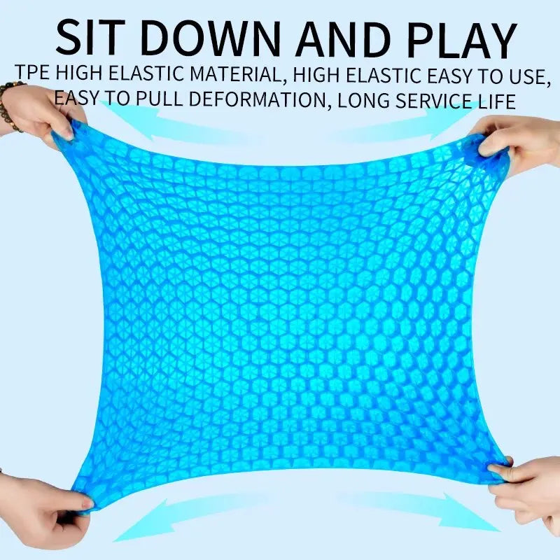 Gel Seat Cushion Honeycomb Design for Pressure Relief by HitMyNeed