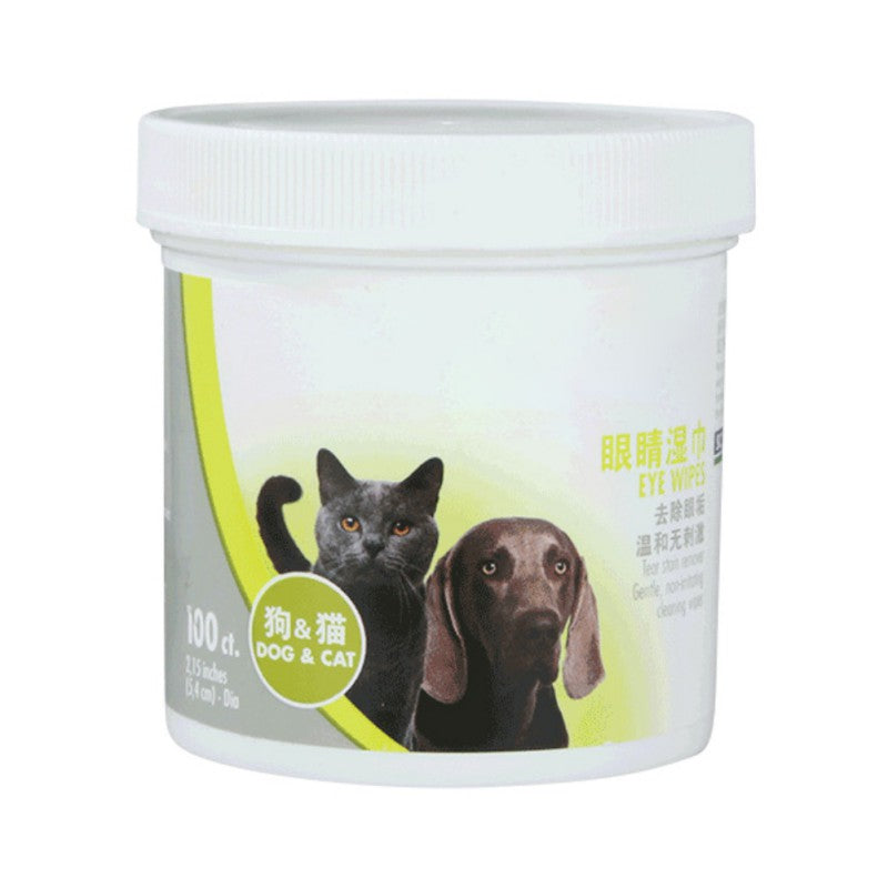Gentle Dog Eye Cleaning Wipes (100 Count) by HitMyNeed