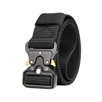 Genuine Nylon Tactical Belt with Quick-Release Buckle by HitMyNeed