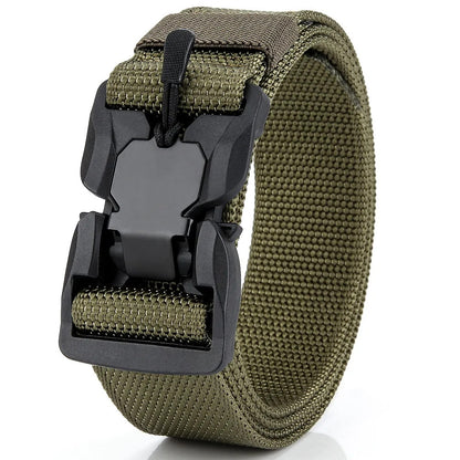 Genuine Tactical Quick-Release Nylon Belt 125cm zv02-green by HitMyNeed