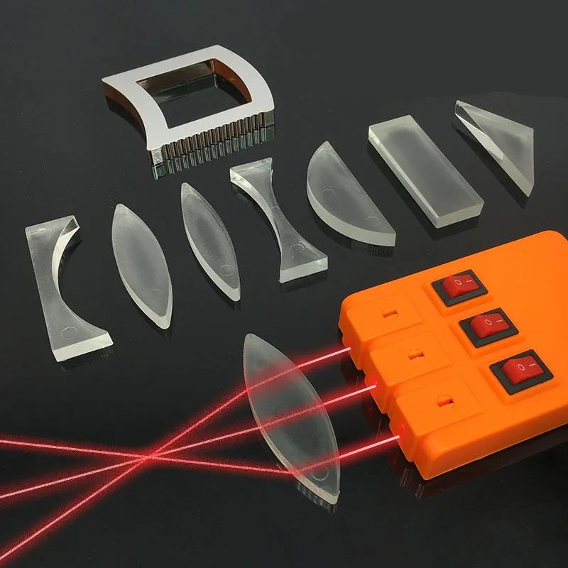 Geometric Optics Lens Kit for Physics Experiments by HitMyNeed