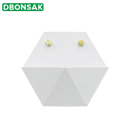 Geometric Wall Mounted Metal Plant Pot by HitMyNeed