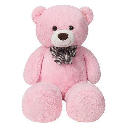 Giant 105cm Soft Teddy Bear Hugging Pillow pink by HitMyNeed