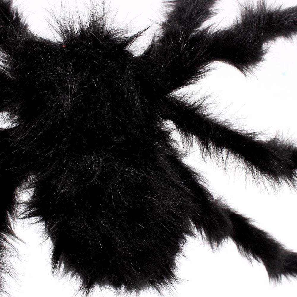 Giant Hairy Halloween Spider with Red Eyes by HitMyNeed