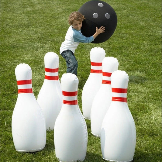 Giant Inflatable Bowling Set for Kids and Families by HitMyNeed