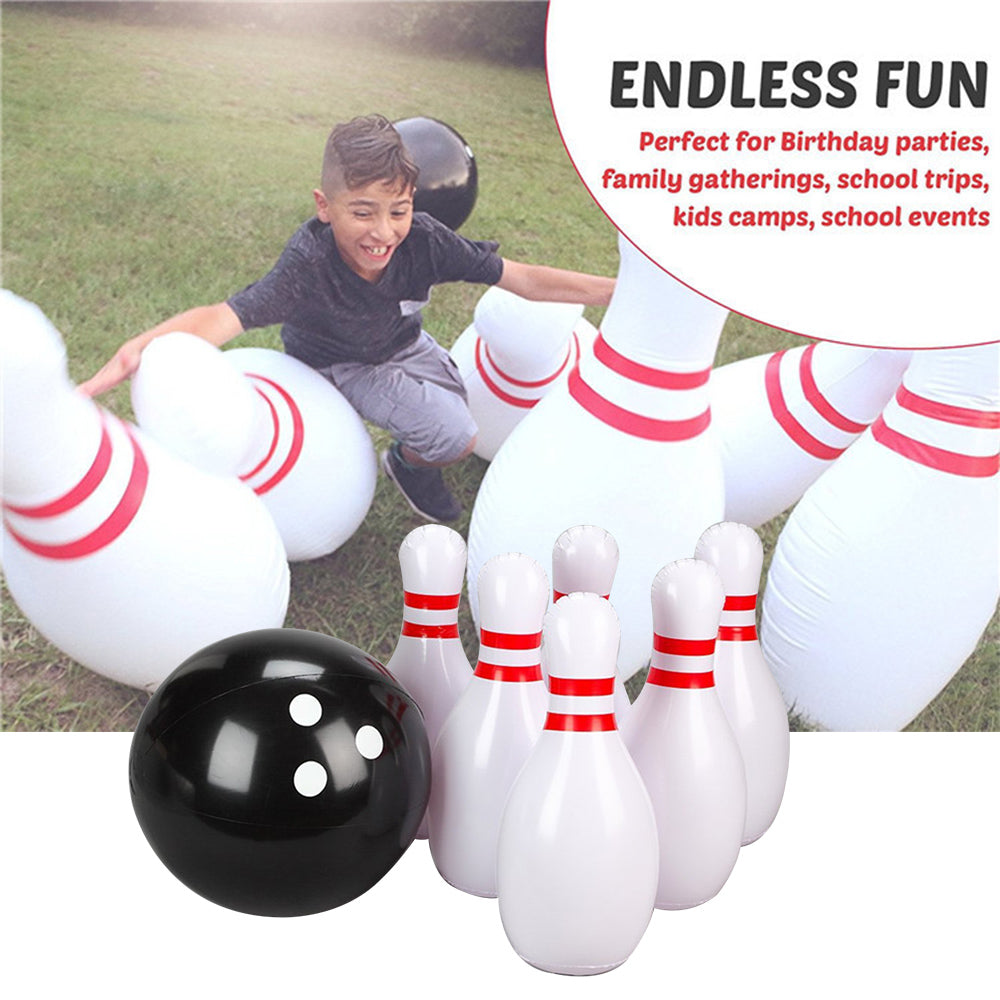 Giant Inflatable Bowling Set for Kids and Families by HitMyNeed