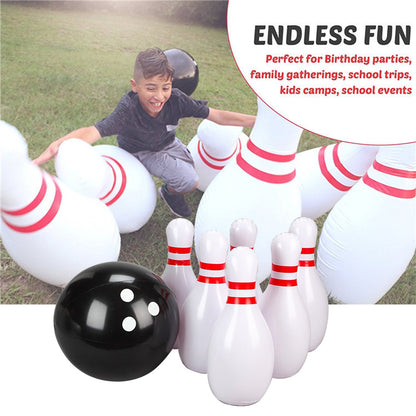 Giant Inflatable Bowling Set for Kids and Families by HitMyNeed