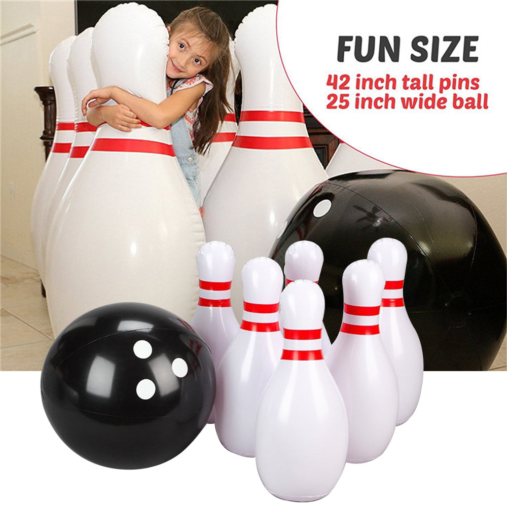 Giant Inflatable Bowling Set for Kids and Families by HitMyNeed