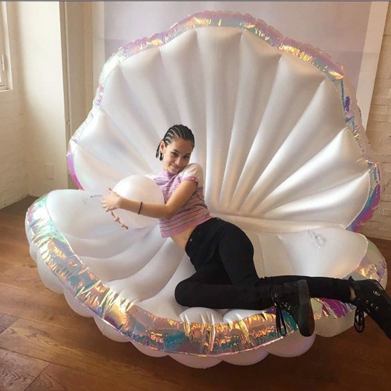 Giant Shell Pool Float Lounge by HitMyNeed