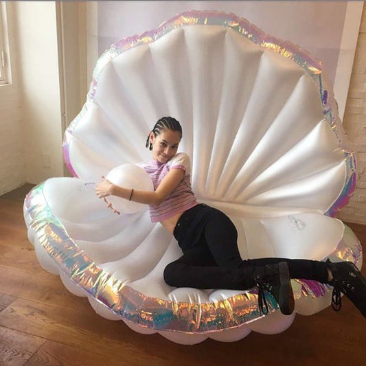 Giant Shell Pool Float Lounge by HitMyNeed