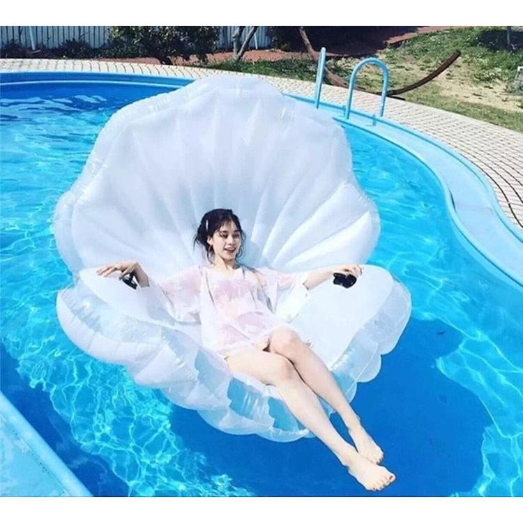 Giant Shell Pool Float Lounge by HitMyNeed
