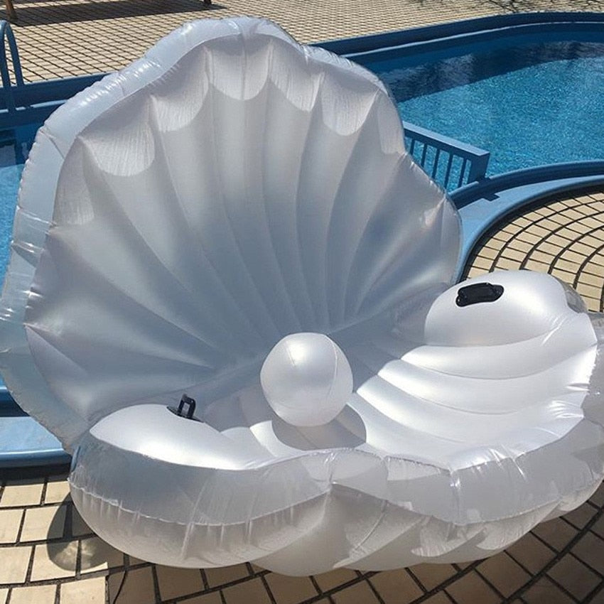 Giant Shell Pool Float Lounge by HitMyNeed