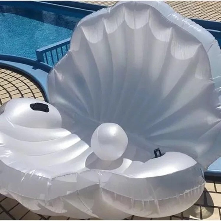 Giant Shell Pool Float Lounge by HitMyNeed