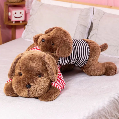 Giant Sleeping Dog Plush Pillow Toy for Kids by HitMyNeed