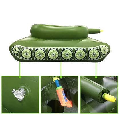 Giant Tank Watergun Pool Float for Kids & Adults by HitMyNeed