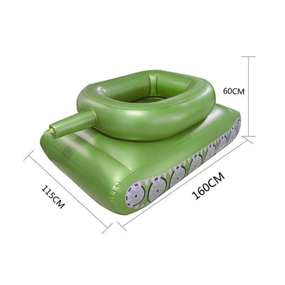Giant Tank Watergun Pool Float for Kids & Adults by HitMyNeed
