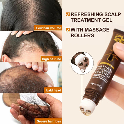 Ginger & Ginseng Hair Regrowth Roller Serum 20g by HitMyNeed
