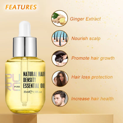 Ginger Hair Growth Oil for Thinning Hair 35ml by HitMyNeed