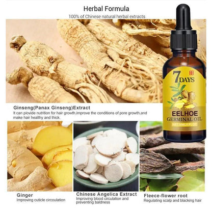 Ginger Hair Growth Serum for Thinning and Damaged Hair by HitMyNeed
