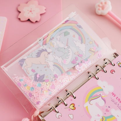 Girls A6 Spiral Journal Notebook Set with Accessories by HitMyNeed