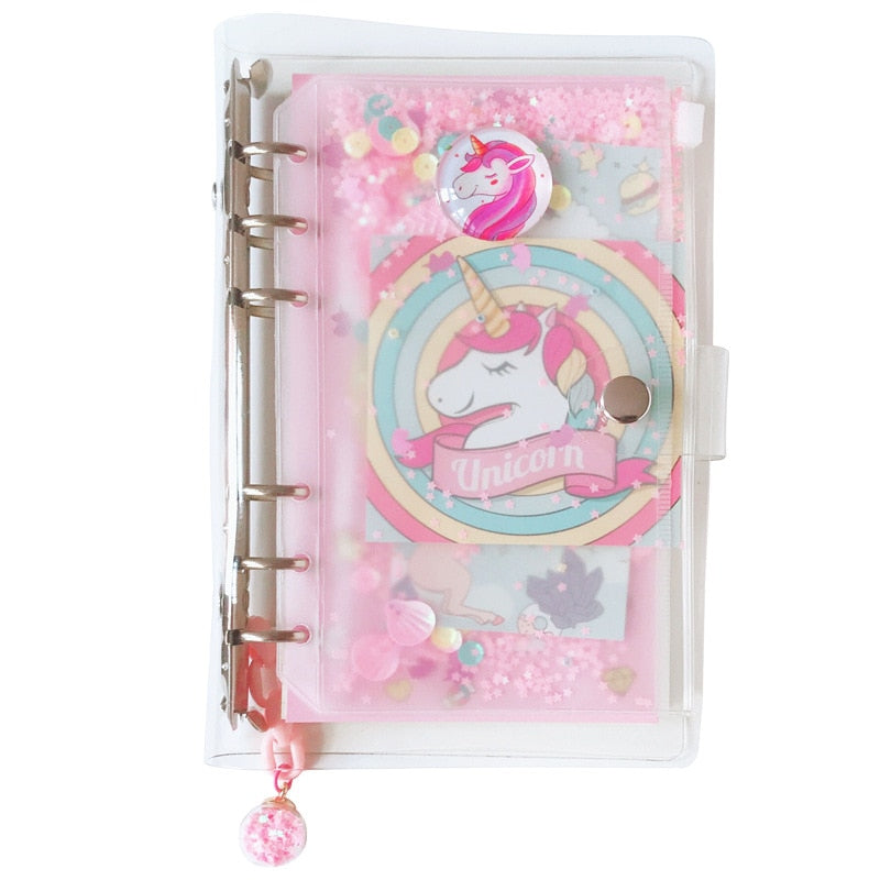 Girls A6 Spiral Journal Notebook Set with Accessories by HitMyNeed