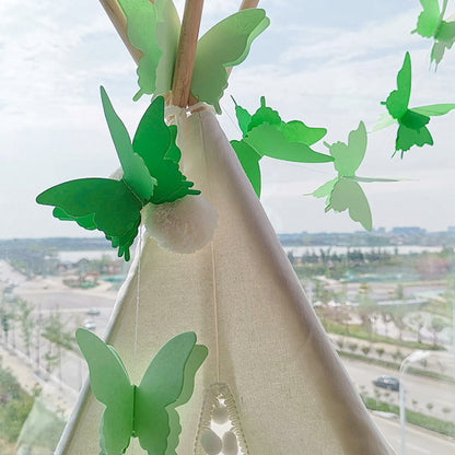 Girls Butterfly Hanging Garland 3D Paper Decoration d by HitMyNeed