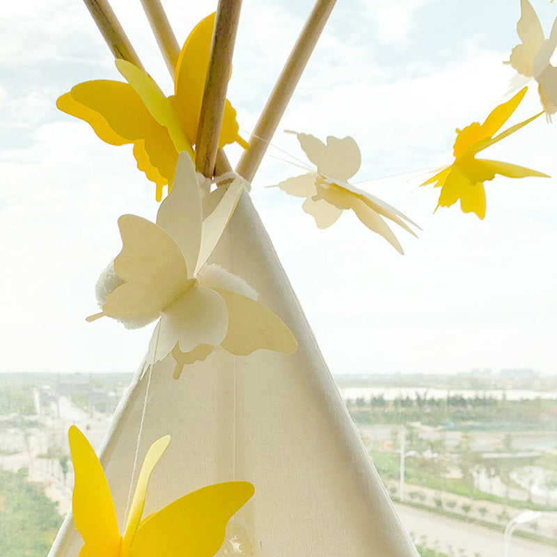 Girls Butterfly Hanging Garland 3D Paper Decoration g by HitMyNeed