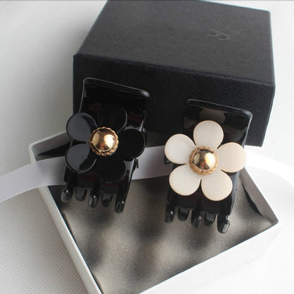 Girls Flower Hair Claw Clips Set (2 Pcs) by HitMyNeed
