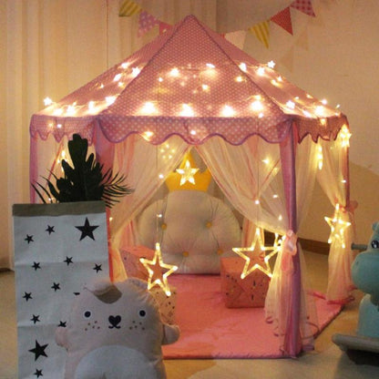 Girls Portable Play Tent Playhouse by HitMyNeed