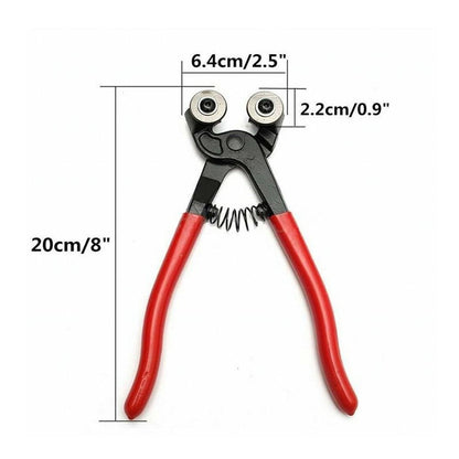 Glass and Tile Cutting Pliers with Double Rollers by HitMyNeed